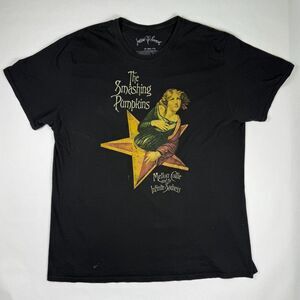 Smashing Pumpkins Mellon Collie Album T-Shirt Black XXL 100% Cotton